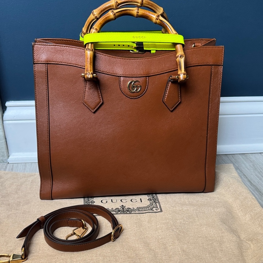 Gucci Diana tote with Bamboo Handles
